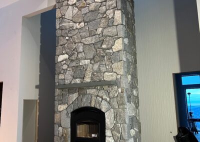 Granite Random Fireplace